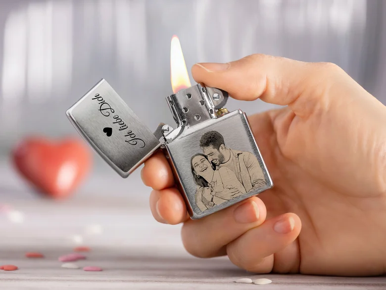 Zippo Feuerzeug mit Fotogravur