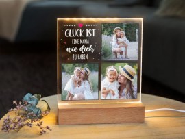 LED-Lampe mit Foto