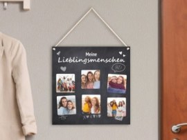 Magnettafel mit FOBO Fotokacheln