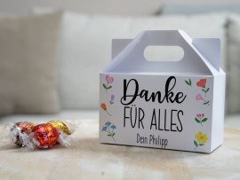 Personalisierte Süßigkeitenbox