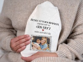 Bedruckte Wärmflasche