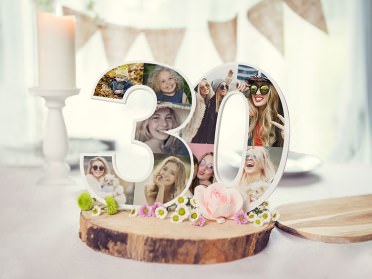Deko-Zahlen 30 Geburtstag