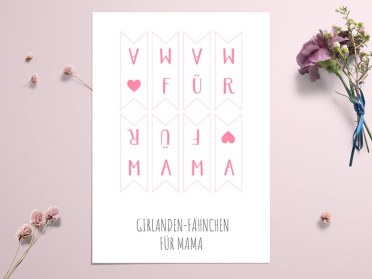 Free Printable Wimpelkette