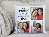 Personalisiertes Kissen als Geldgeschenk zu Weihnachten