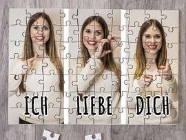 Fotopuzzle Ich liebe dich