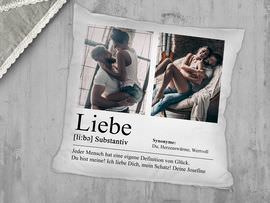 Kissen Liebe