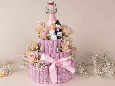 Geldgeschenk "Torte" zur Hochzeit oder Geburtstag