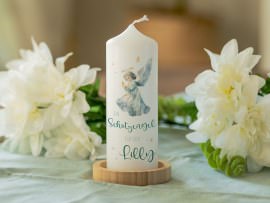 Schutzengel-Kerze zur Jugendweihe