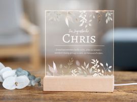 LED-Lampe als Jugendweihegeschenk