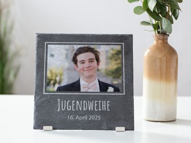 Schieferplatte Geschenk Jugendweihe