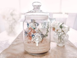 Personalisiertes Keksglas als Geldgeschenk