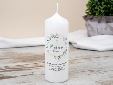 Kerze als Gastgeschenk