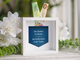 Bilderrahmen-Spardose