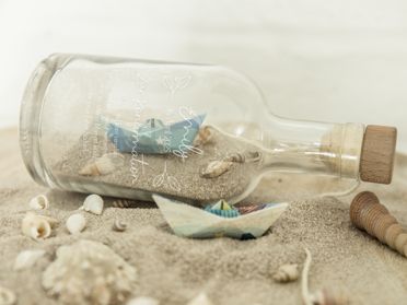 Flasche mit Gravur zur Konfirmation