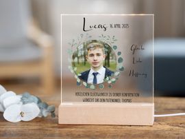 LED-Lampe zur Konfirmation