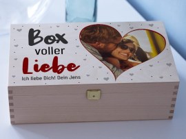 Geschenkbox Box voller Liebe