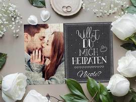 Puzzle als Heiratsantrag