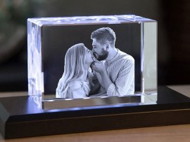 3D Glasfoto