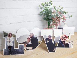 Deko-Buchstaben Paar