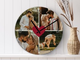 Fotouhr als Liebesgeschenk