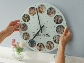 Fotouhr zum Muttertag