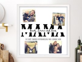 Galerierahmen als Muttertagsgeschenk