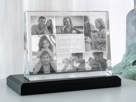 Glasfoto als Muttertagsgeschenk