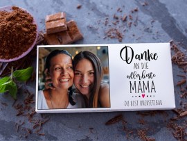 Foto-Schokolade zum Muttertag