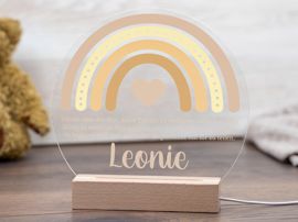 LED-Lampe mit Name
