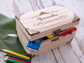 Schatztruhe mit individueller Gravur