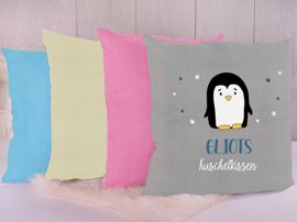 Bestickte Kissen