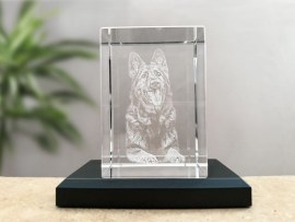 3D Glasfoto