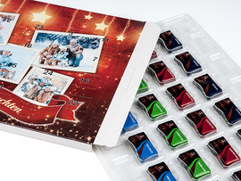 Adventskalender Schokolade