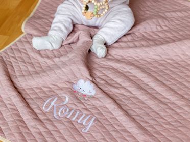 Babydecke Rosa