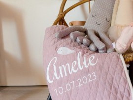 Kuscheldecke mit Namen