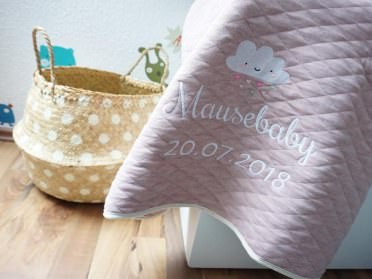 Babydecke Rosa