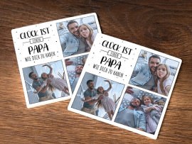 Bierdeckel Motiv Papa
