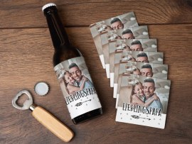 Personalisierte Bierdeckel