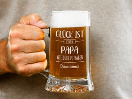 Bierkrug mit individueller Gravur