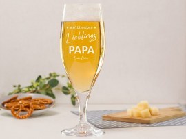 Biertulpe mit Gravur