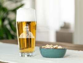 Willibecher mit Fotogravur
