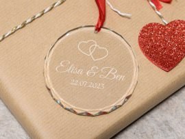 Deko-Geschenkanhänger mit Name