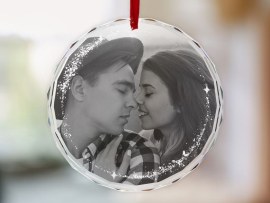 Deko-Glasanhänger Liebe