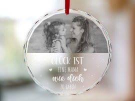 Deko-Glasanhänger Mama