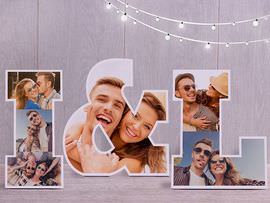 Deko-Buchstaben Liebe