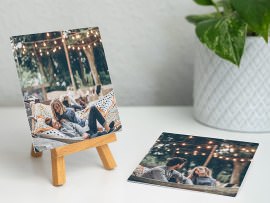 FOBO Fotokacheln mit Staffelei