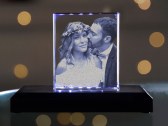 3D Glasfoto