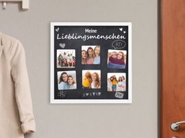 Galerierahmen Lieblingsmenschen