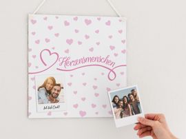 Magnettafel Herzensmenschen
