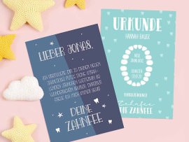 Brief von der Zahnfee ausdrucken